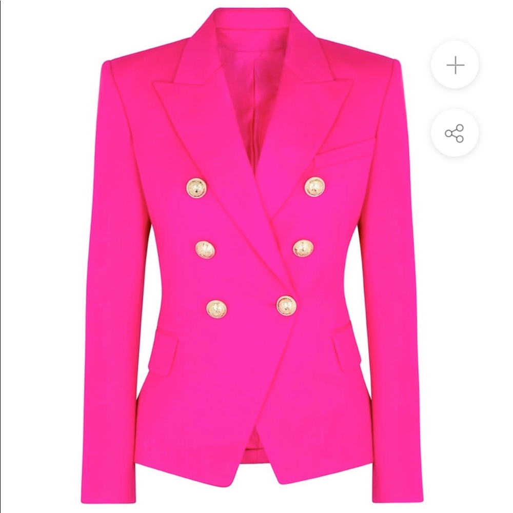 Love and labels hot pink jacket